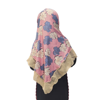 Girls Kids Muslim Instant Hijab Islamic Scarf Simple Style 2 to 5 years old Girls - Khushu Modest Wear