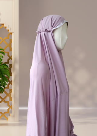Prayer Outfit/ One-Piece Salah Dress - Complete Coverage for Focused Prayer - Khushu Modest Wear