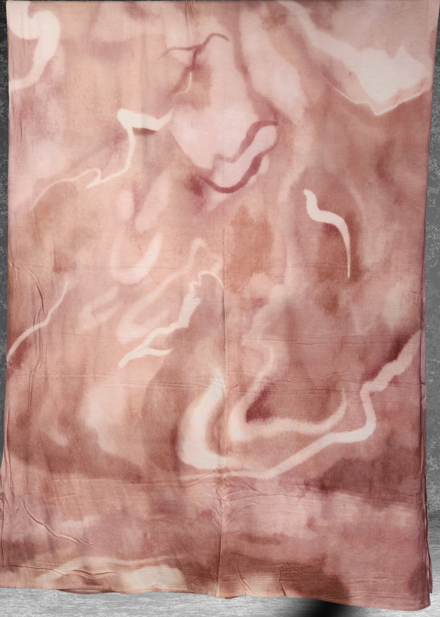 Dusty Rose Marble Premium Soft Jersey Hijab