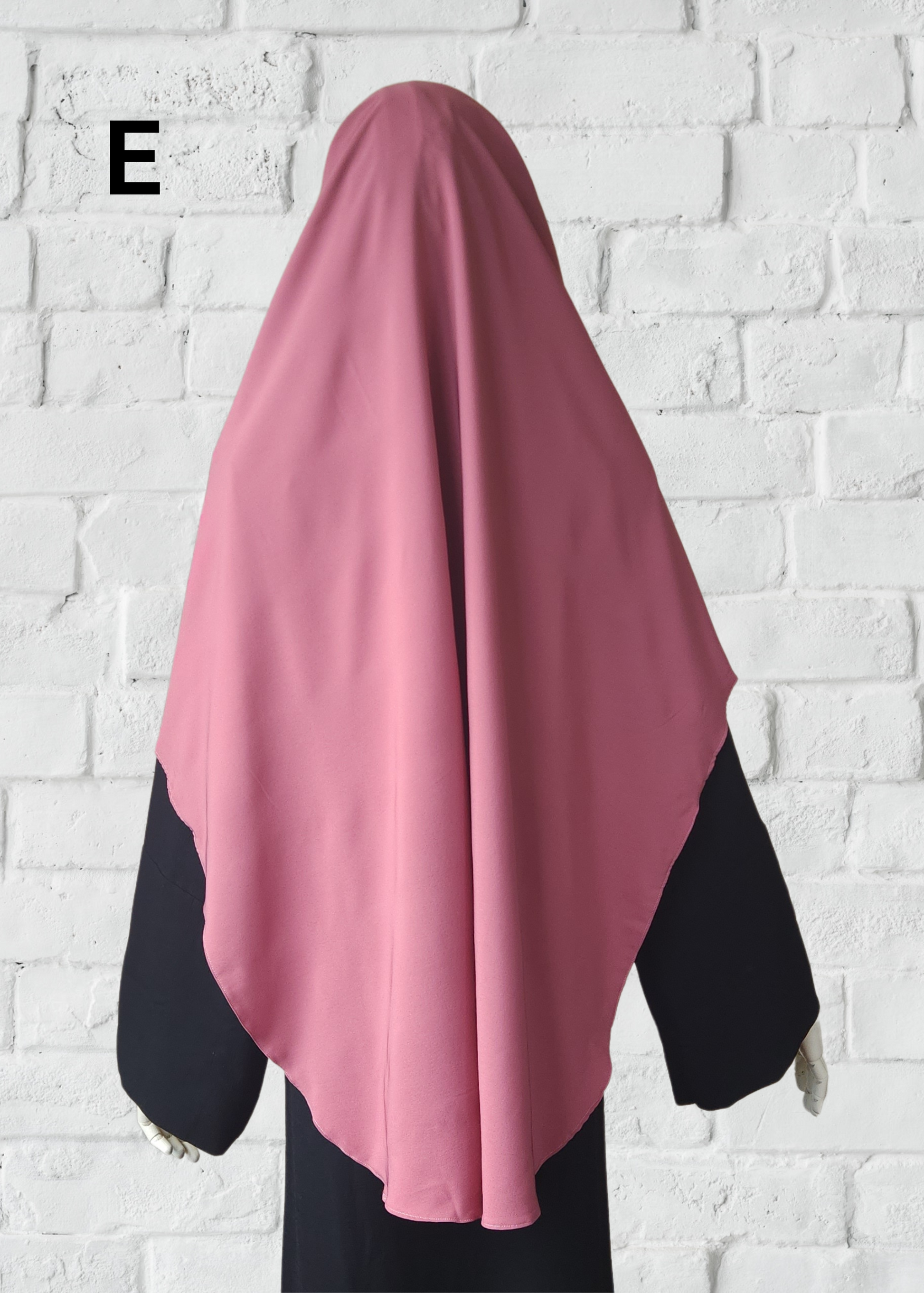 Everyday Basic Khimar Instant Hijab - Khushu Modest Wear