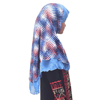 Girls Kids Muslim Instant Hijab Islamic Scarf Simple Style 2 to 5 years old Girls - Khushu Modest Wear