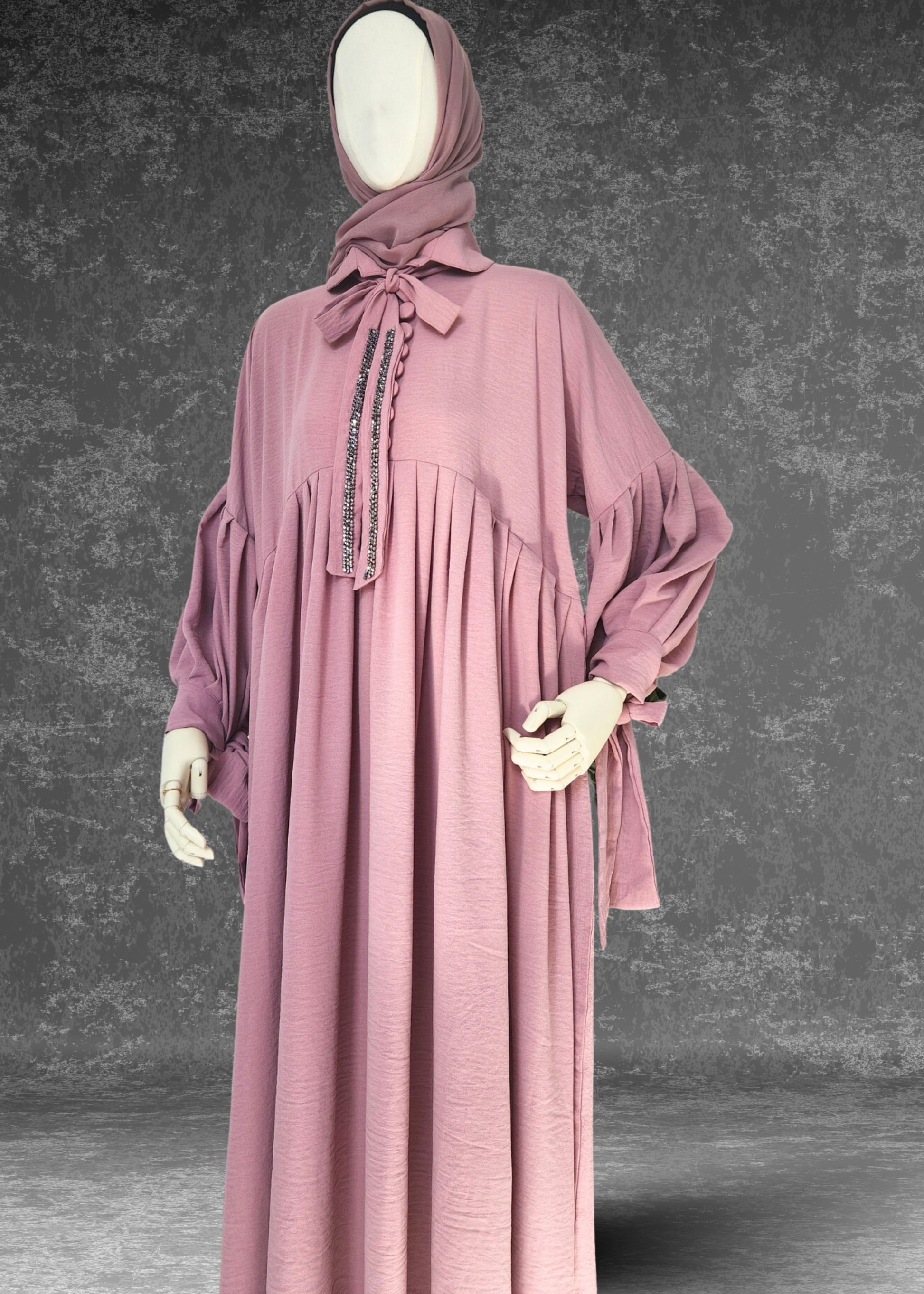 Daily Wear Loose Fitting Abaya -Raya Abaya - Khushu Modest Wear