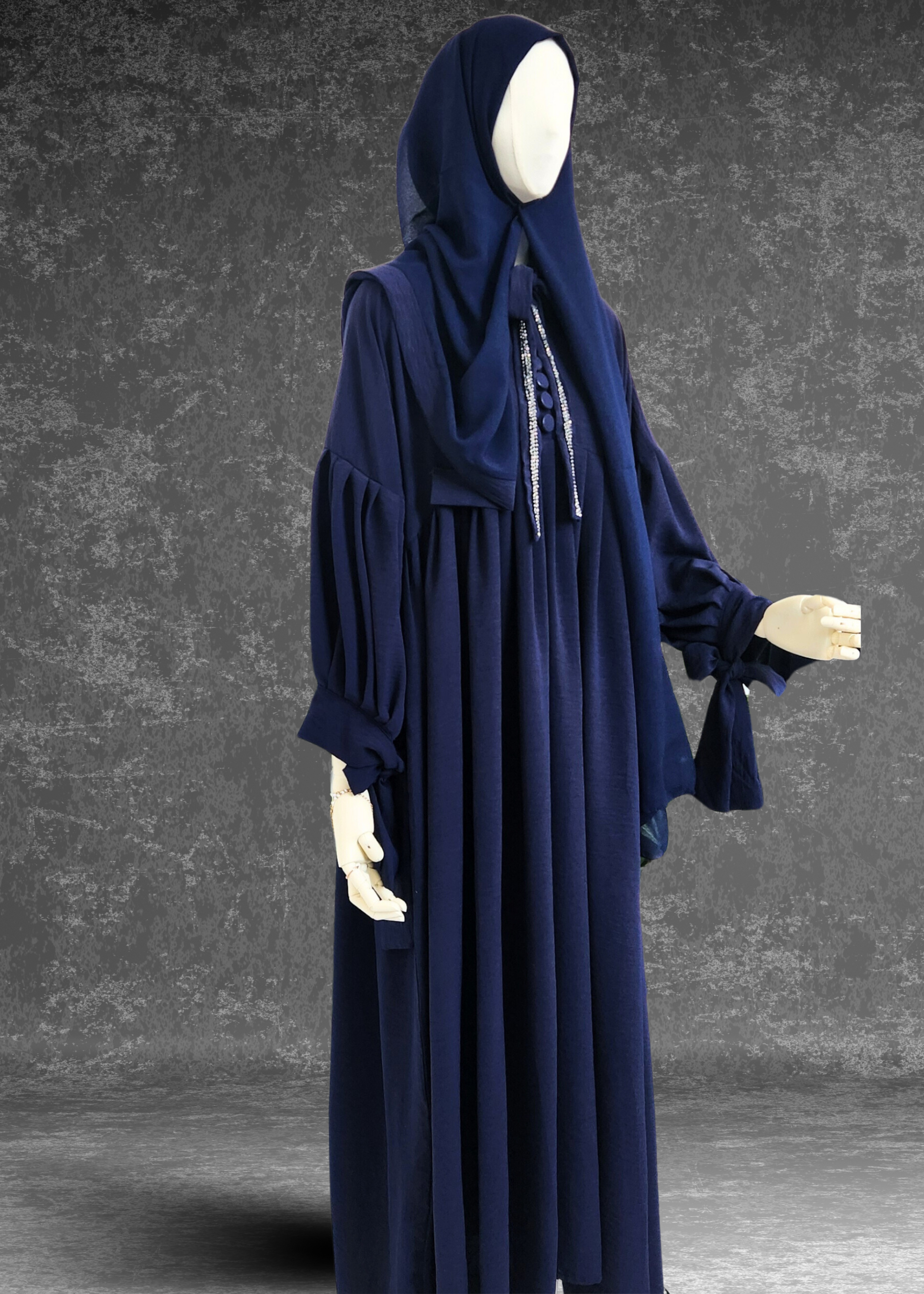 Daily Wear Loose Fitting Abaya -Raya Abaya - Khushu Modest Wear