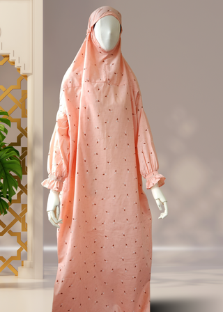 One-Piece Cotton Prayer Dress/ Salah Dress - Khushu Modest Wear