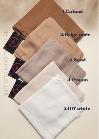 Timeless Dunes Collection – Premium Modal Hijabs