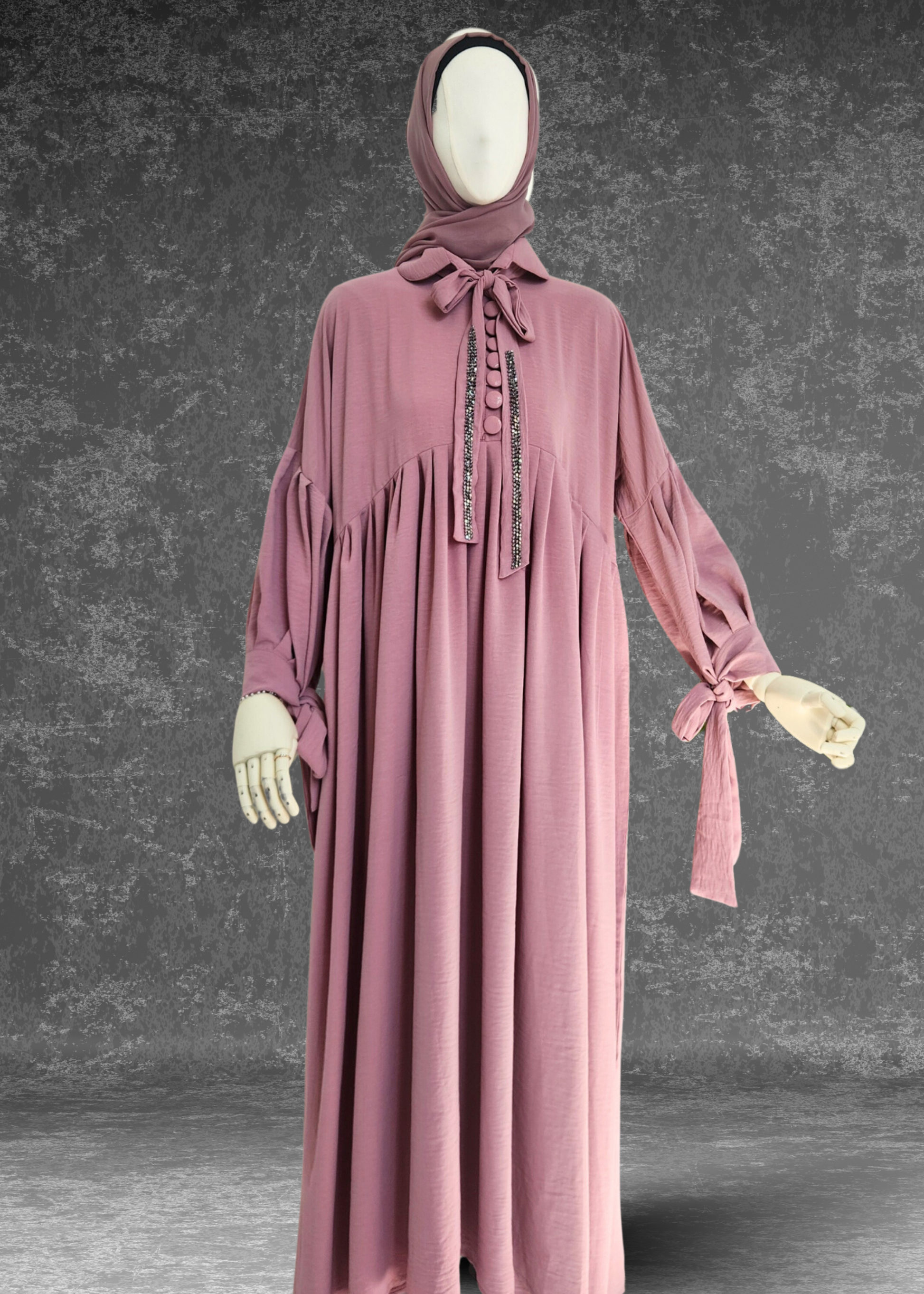 Daily Wear Loose Fitting Abaya -Raya Abaya - Khushu Modest Wear