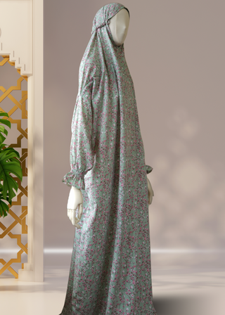 One-Piece Cotton Prayer Dress/ Salah Dress - Khushu Modest Wear