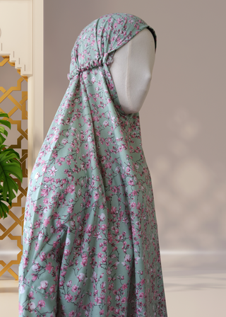 One-Piece Cotton Prayer Dress/ Salah Dress - Khushu Modest Wear