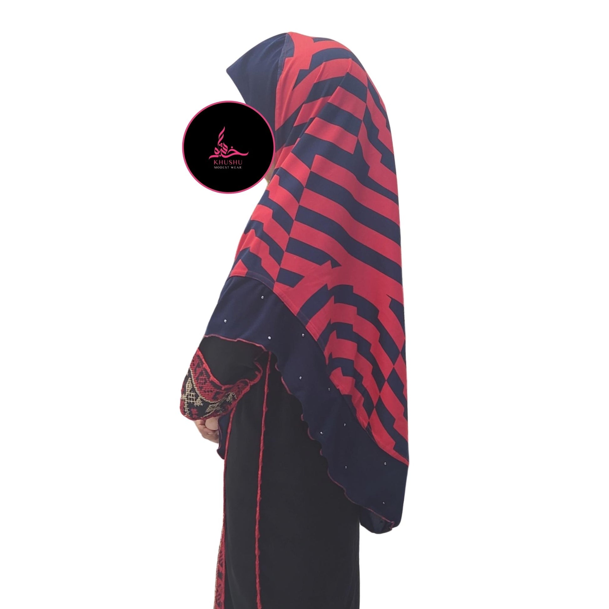 Children Kids Instant Hijabs for Kids Girl 5 to 7 years old - Khushu Modest Wear