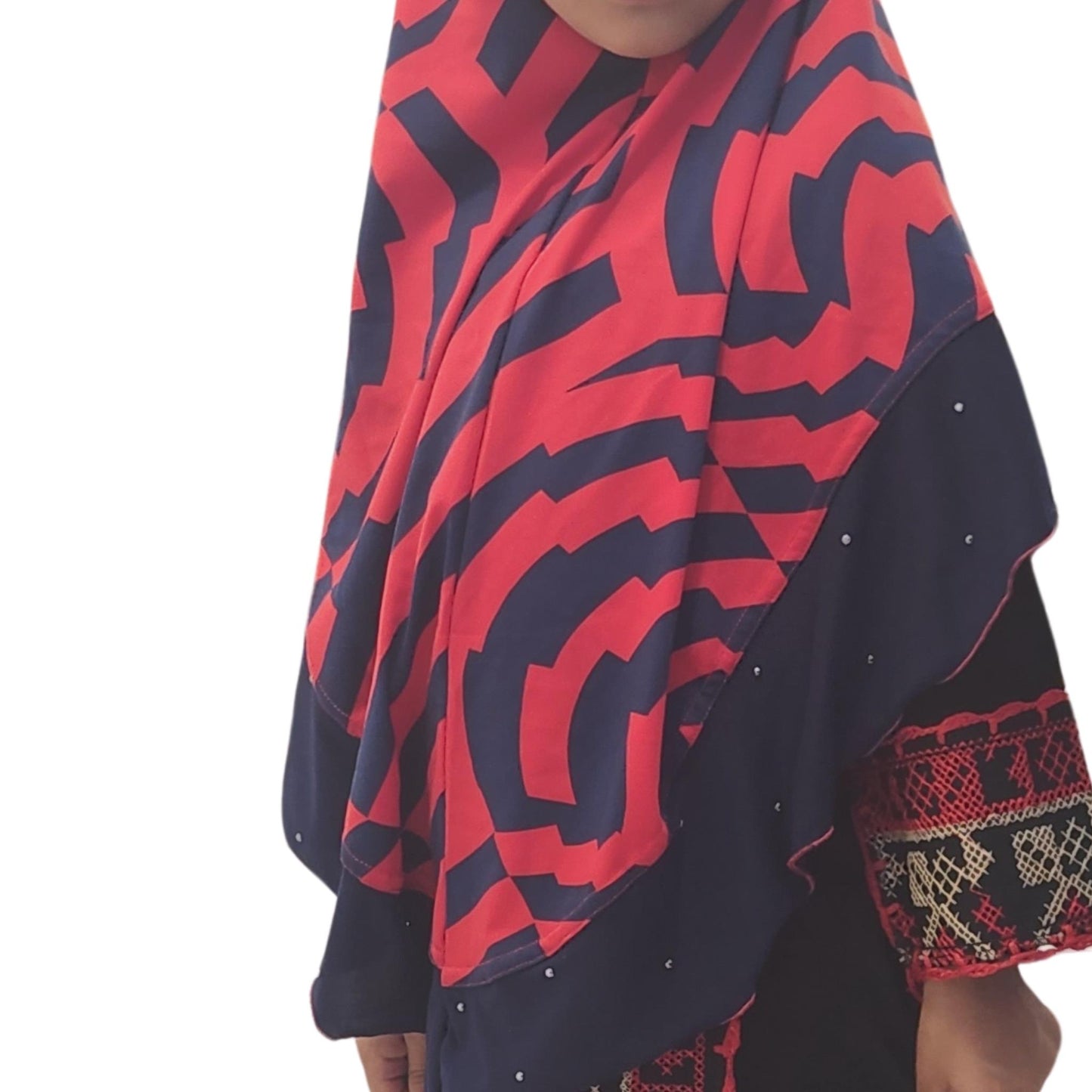 Children Kids Instant Hijabs for Kids Girl 5 to 7 years old - Khushu Modest Wear