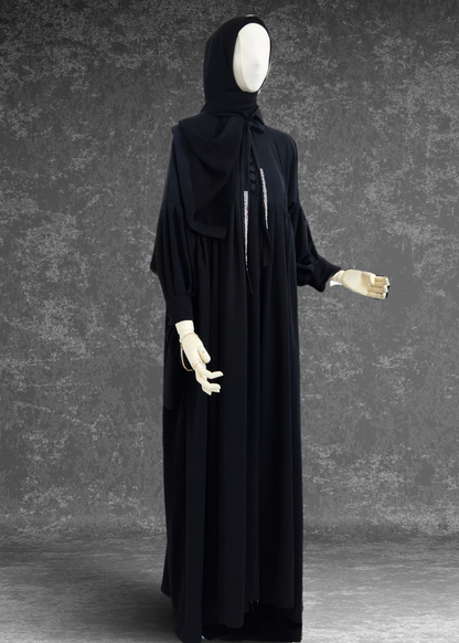 Daily Wear Loose Fitting Abaya -Raya Abaya - Khushu Modest Wear