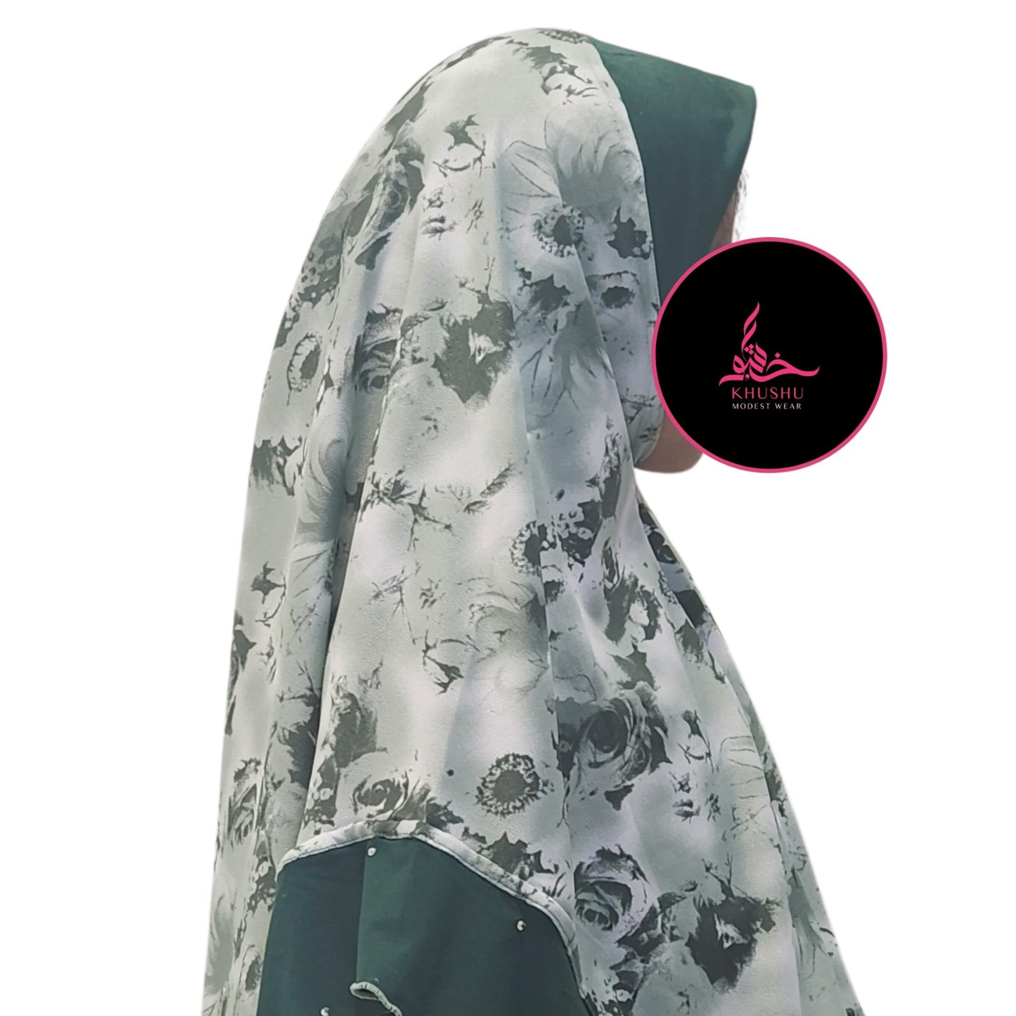 Children Kids Instant Hijabs for Kids Girl 5 to 7 years old - Khushu Modest Wear