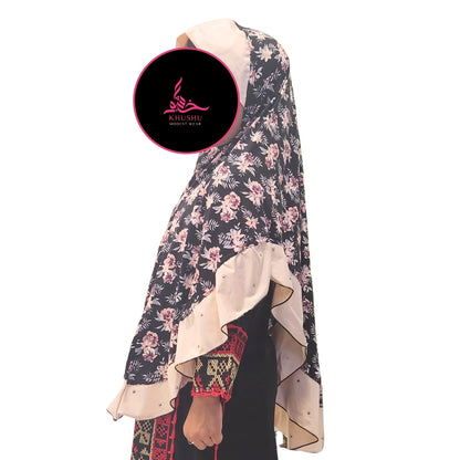Children Kids Instant Hijabs for Kids Girl 5 to 7 years old - Khushu Modest Wear
