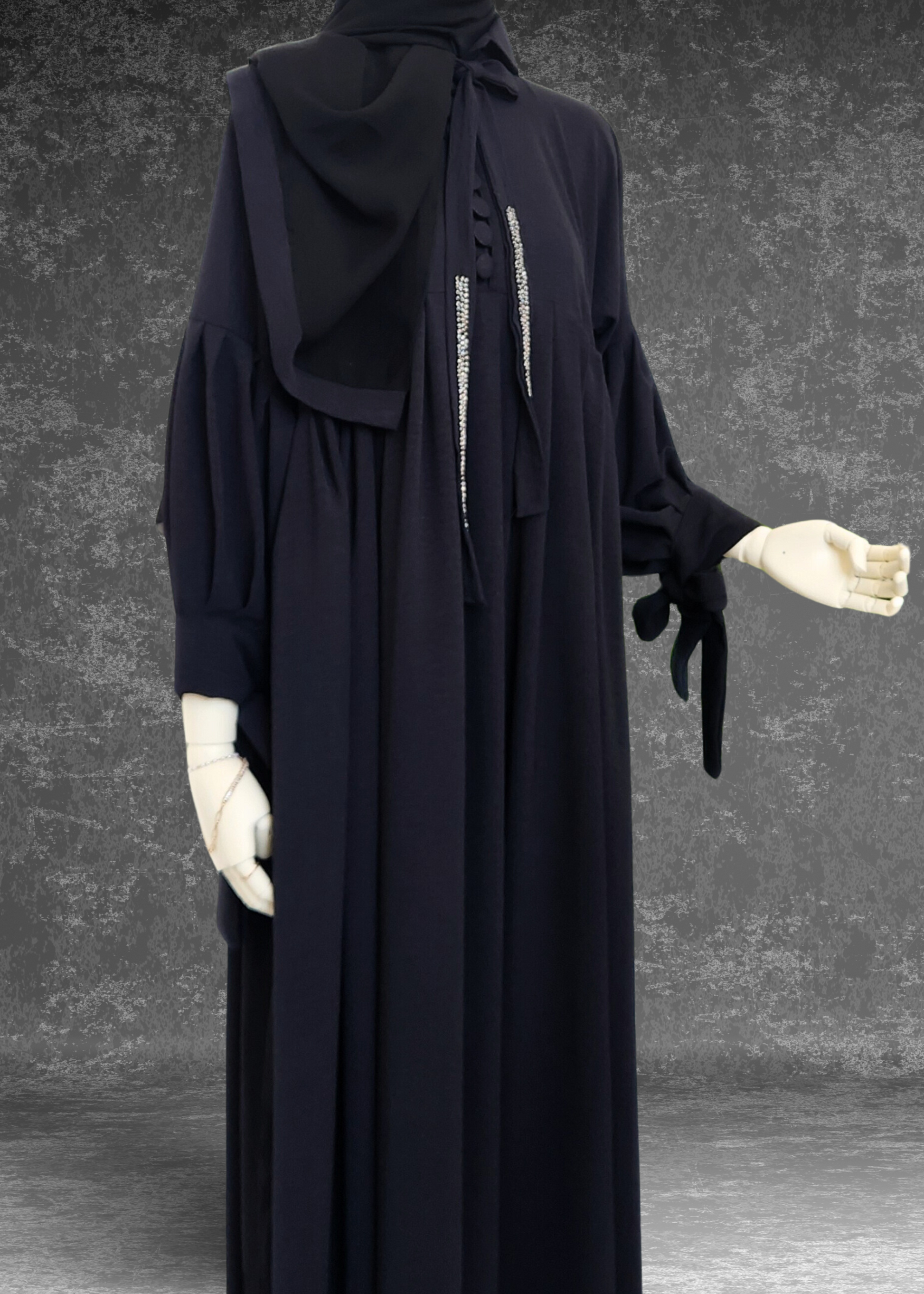 Daily Wear Loose Fitting Abaya -Raya Abaya - Khushu Modest Wear