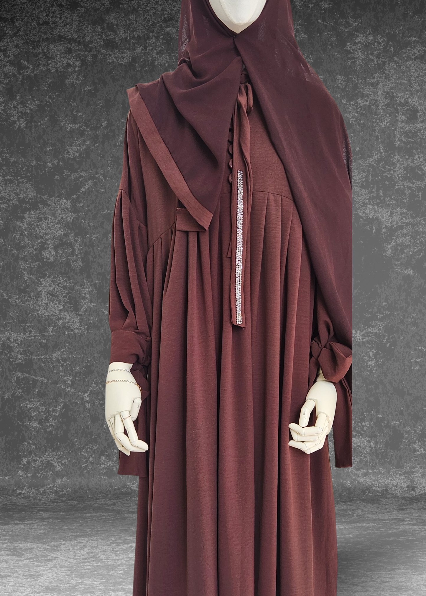 Daily Wear Loose Fitting Abaya -Raya Abaya - Khushu Modest Wear