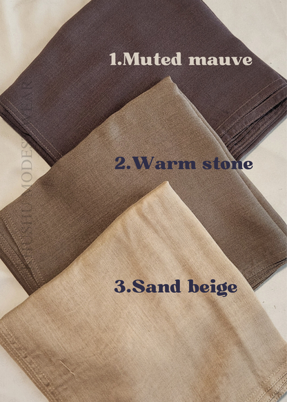 The Highland Mist- Premium Modal Hijab Collection