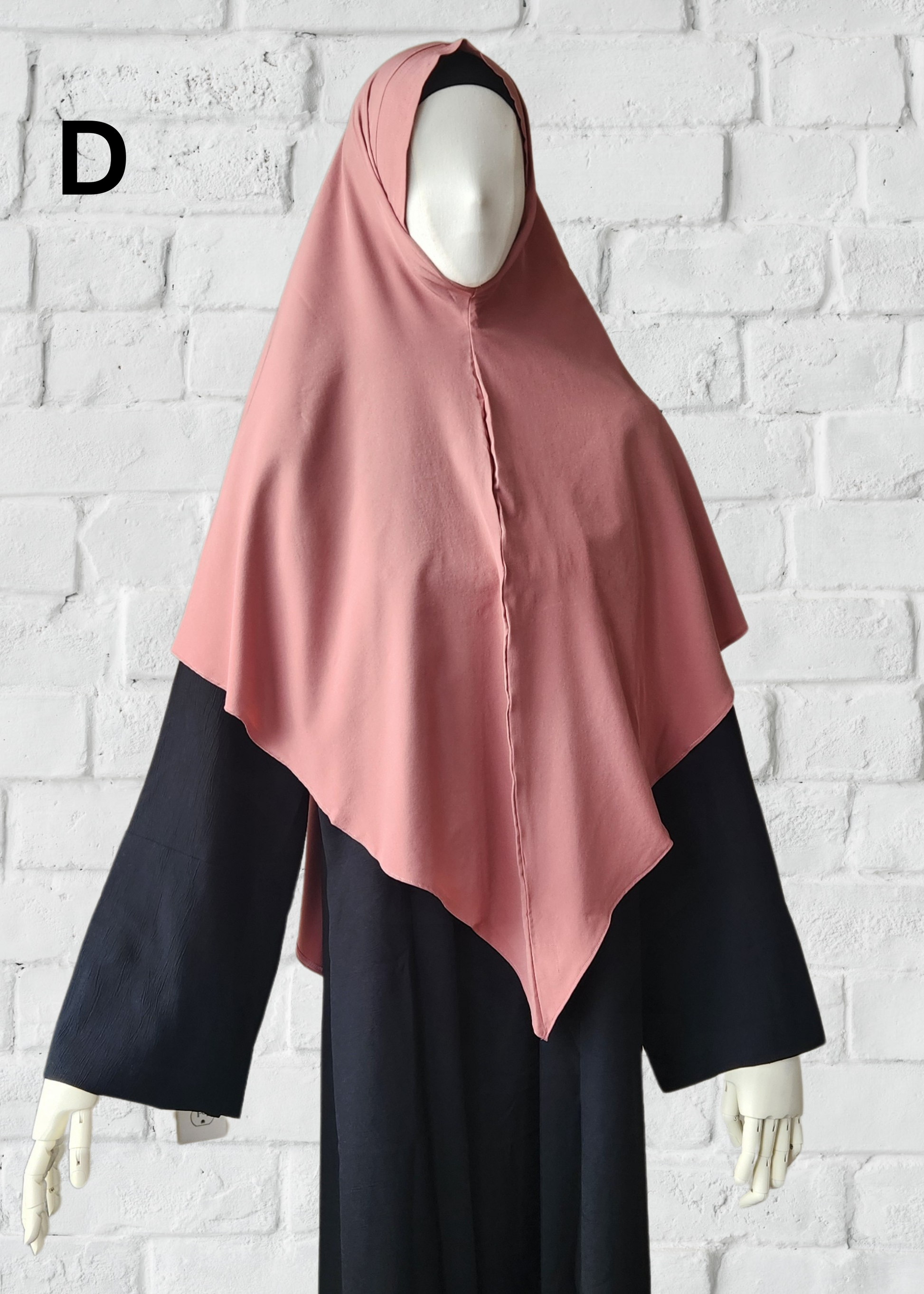 Everyday Basic Khimar Instant Hijab - Khushu Modest Wear