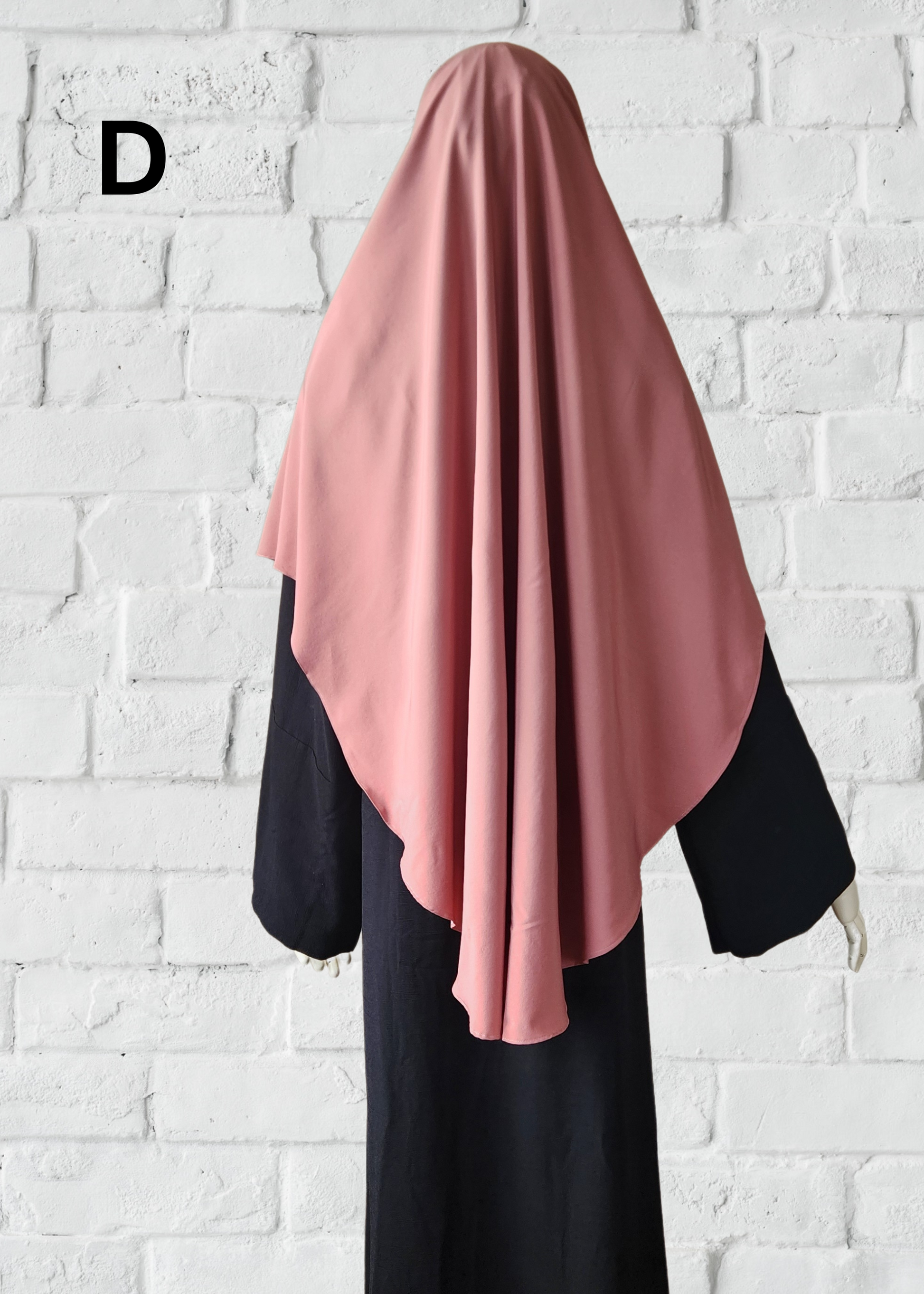 Everyday Basic Khimar Instant Hijab - Khushu Modest Wear