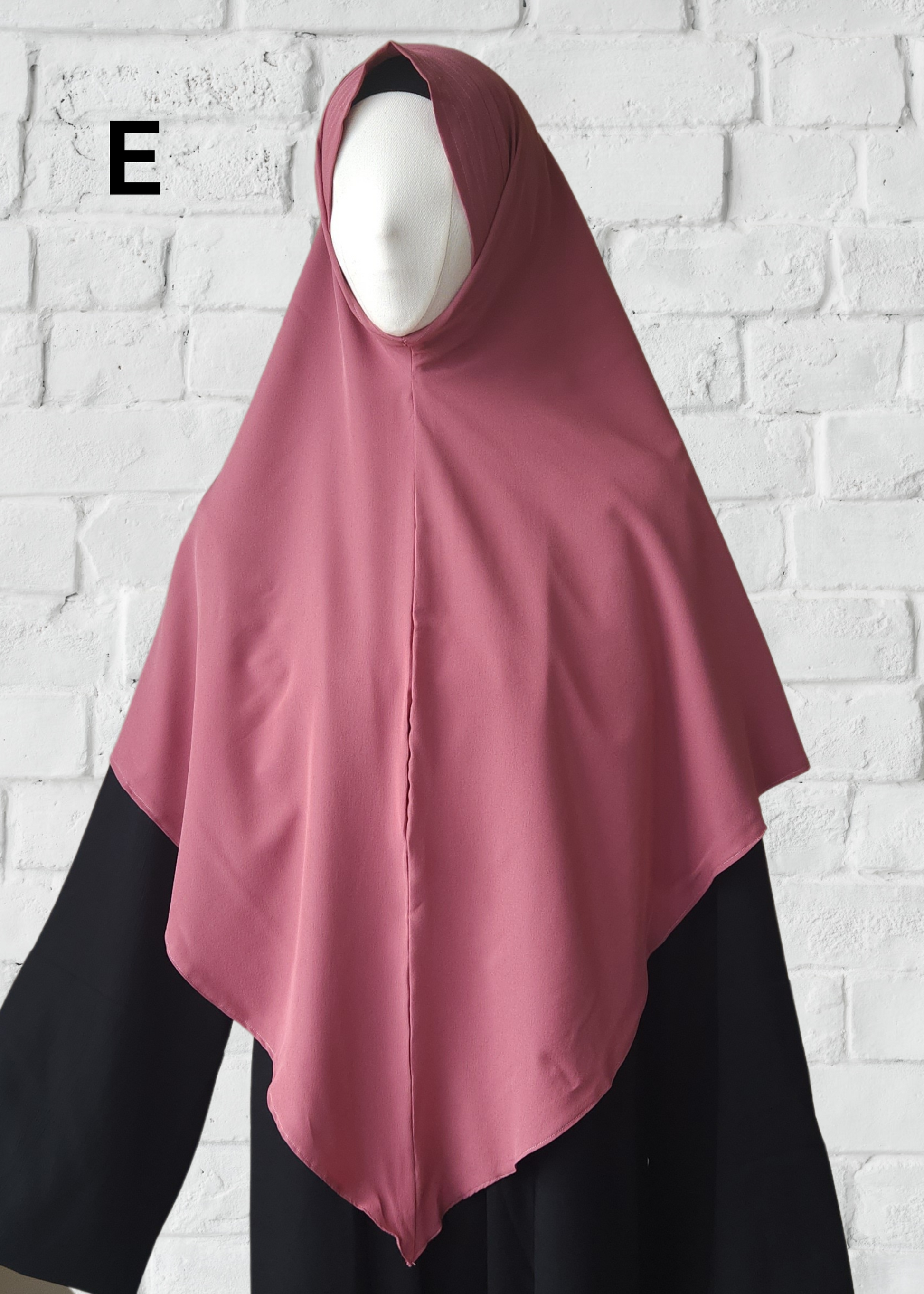 Everyday Basic Khimar Instant Hijab - Khushu Modest Wear