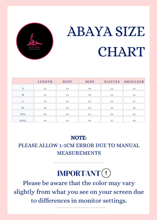 Dubai three Layered Abaya Luxury Premium Chiffon - Khushu Modest Wear