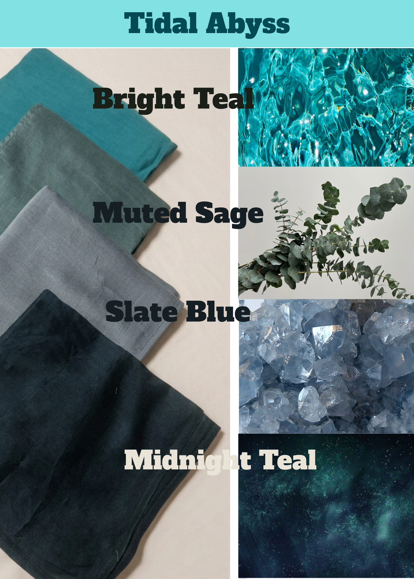 The Tidal Abyss Collection – Premium Modal Hijabs