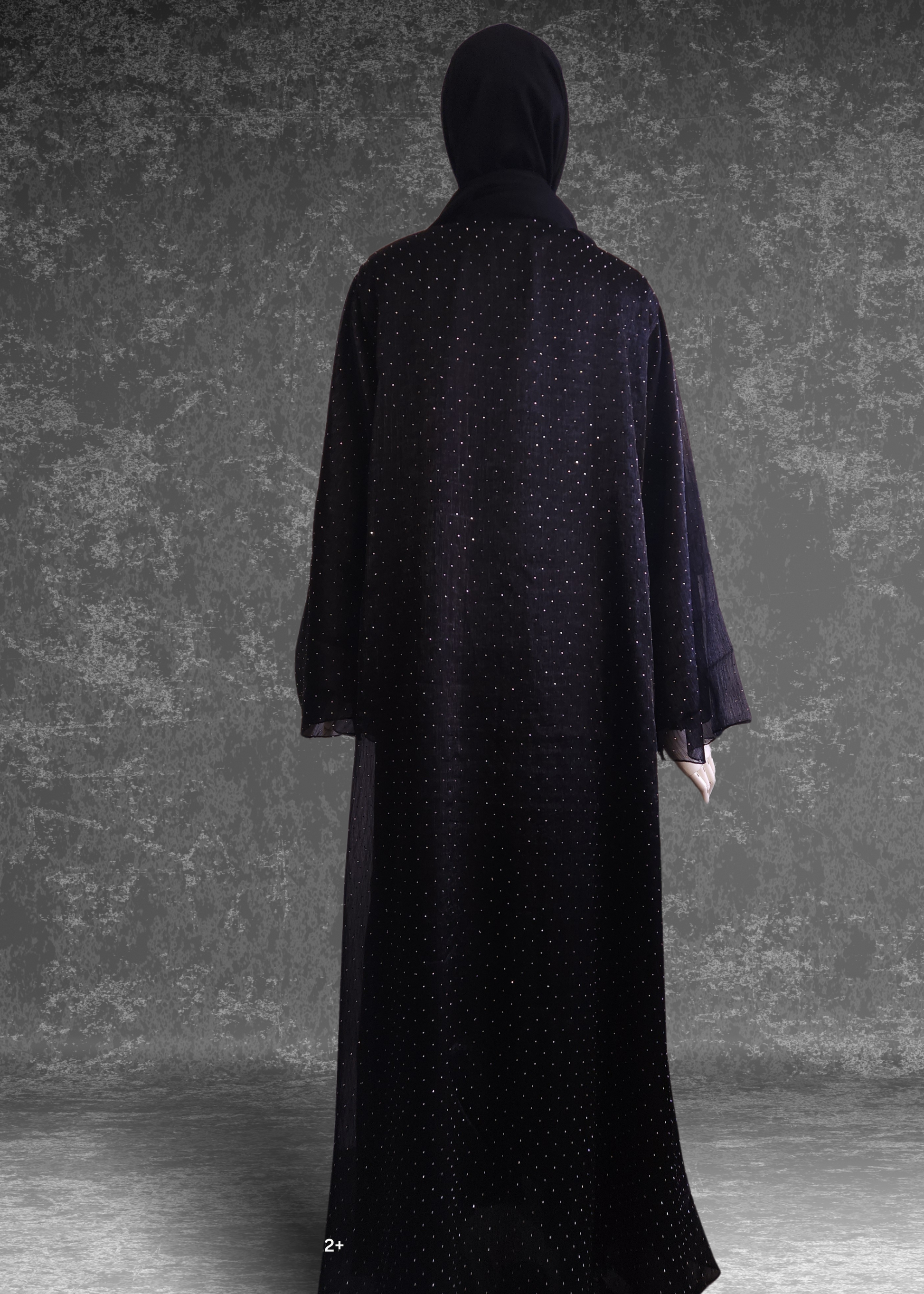 Elegant Black Abaya – Perfect for Eid & Special Occasions