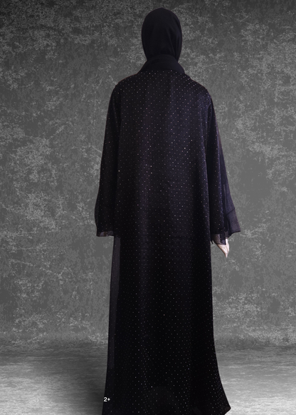 Elegant Black Abaya – Perfect for Eid & Special Occasions