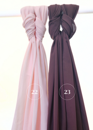 Chiffon Hijabs Daily Wear - Khushu Modest Wear