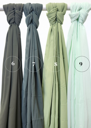 Chiffon Hijabs Daily Wear - Khushu Modest Wear