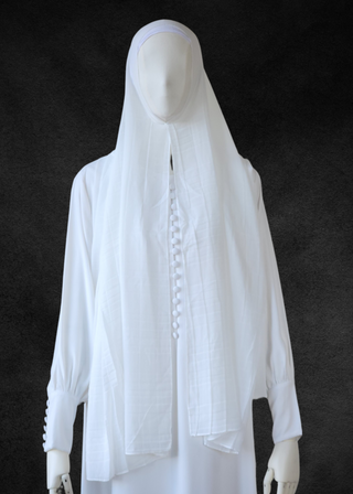 Luxe Chiffon Soft Pleat Hijab - Khushu Modest Wear