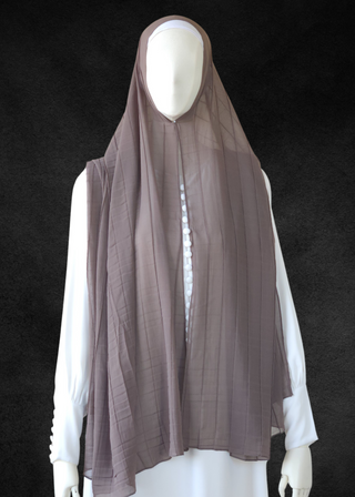 Luxe Chiffon Soft Pleat Hijab - Khushu Modest Wear