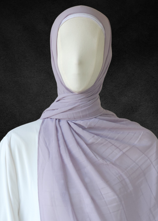 Luxe Chiffon Soft Pleat Hijab - Khushu Modest Wear