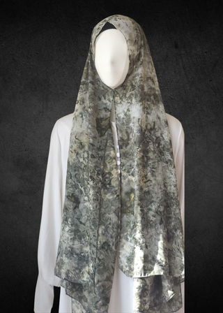 Tie Dye Soft Chiffon Hijabs - Khushu Modest Wear