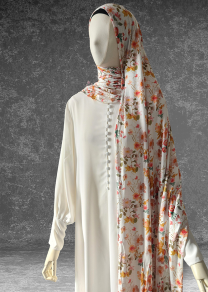 Soft printed jersey hijab USA" and "Colorful floral hijab Canada