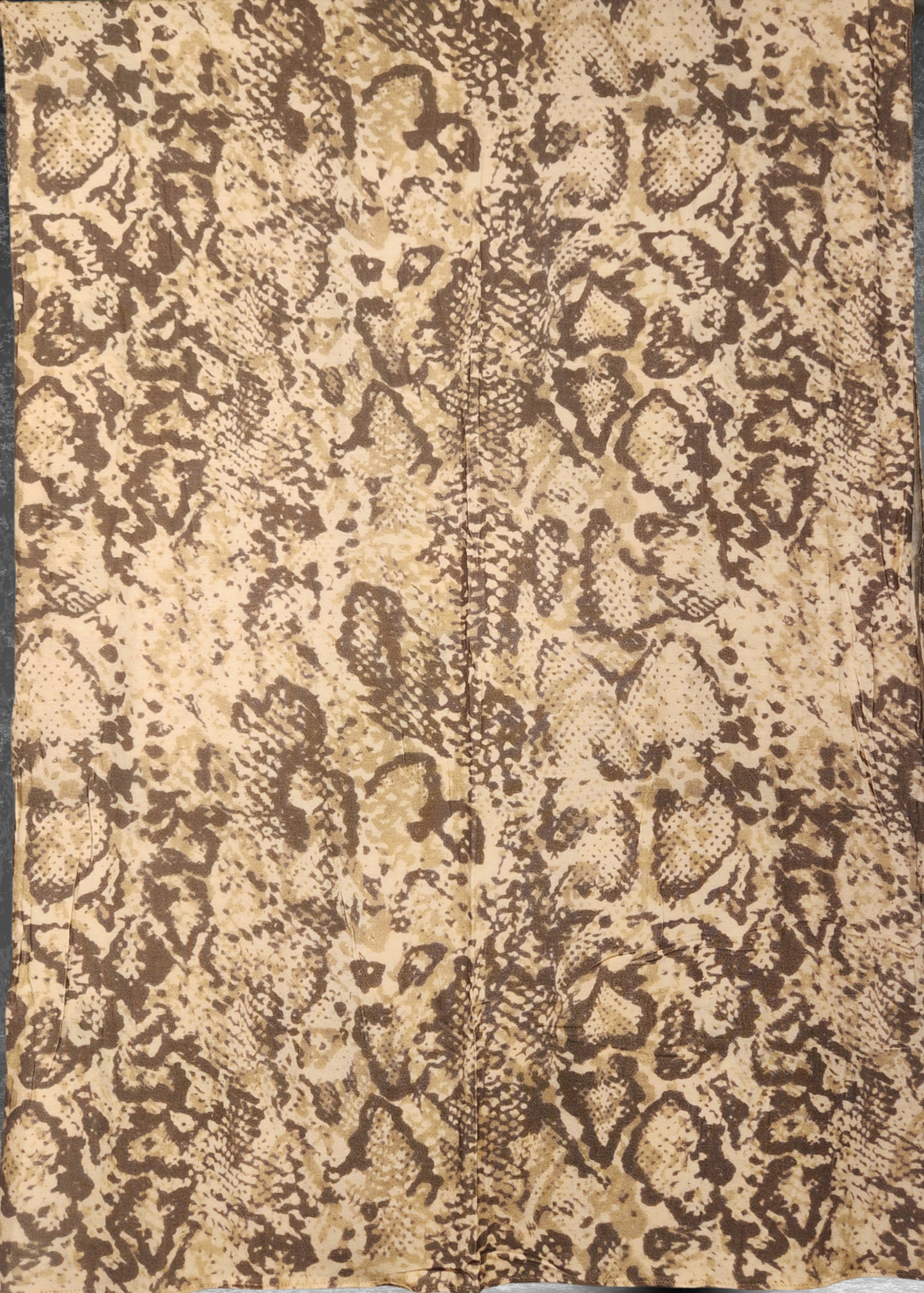 Desert Python Earth-Toned Printed Jersey Hijab