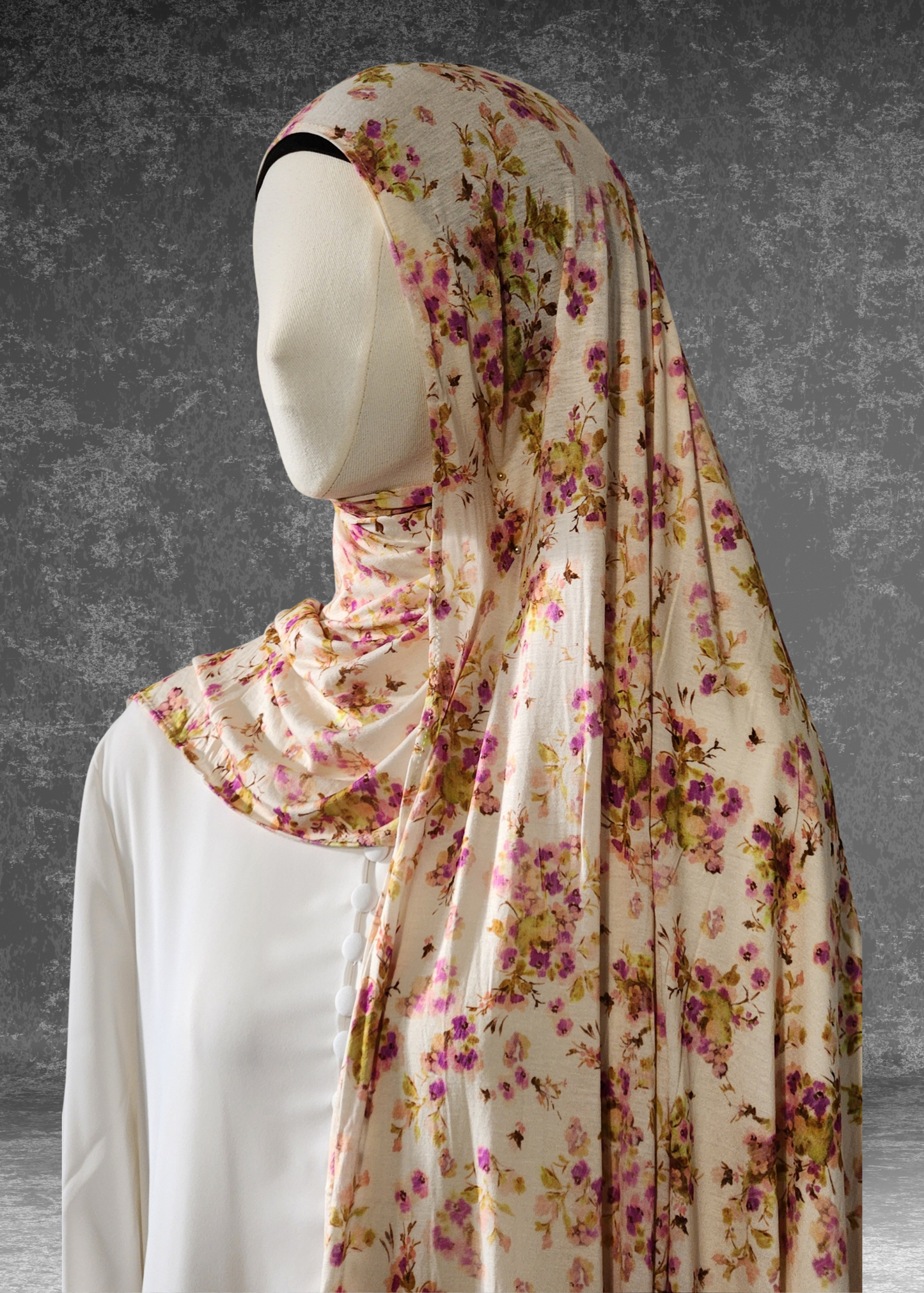 Blush Orchard Premium Soft Jersey Hijab