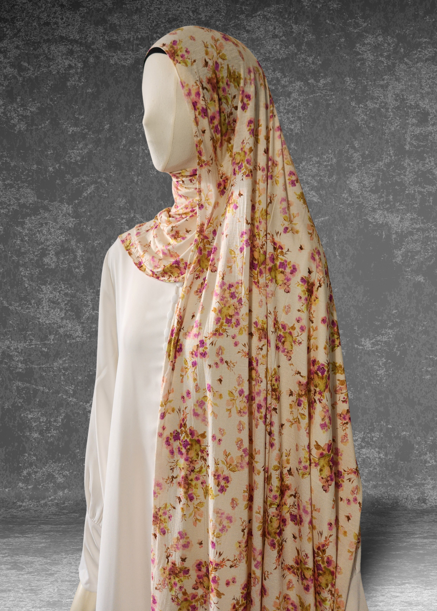 Blush Orchard Premium Soft Jersey Hijab