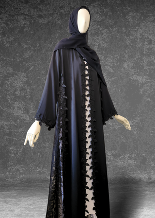 Moonlit Lace Abaya