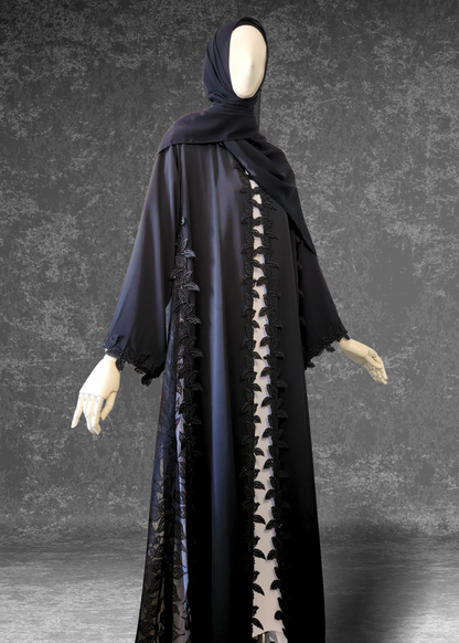 Moonlit Lace Abaya