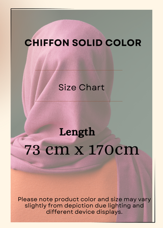 Chiffon Hijabs Daily Wear - Khushu Modest Wear